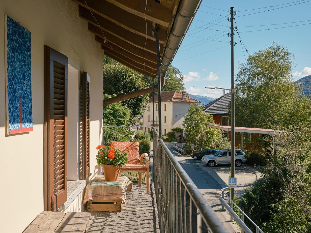 Osteria Gruetli Con Alloggio Borgnone Exterior photo